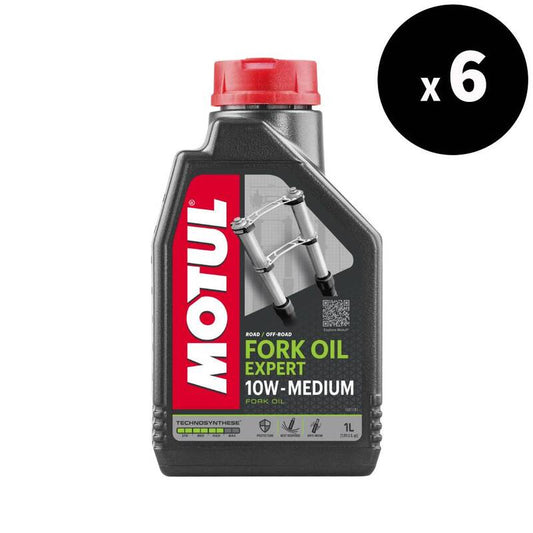 MOTUL Expert Fork Oil - 10W 1L x6