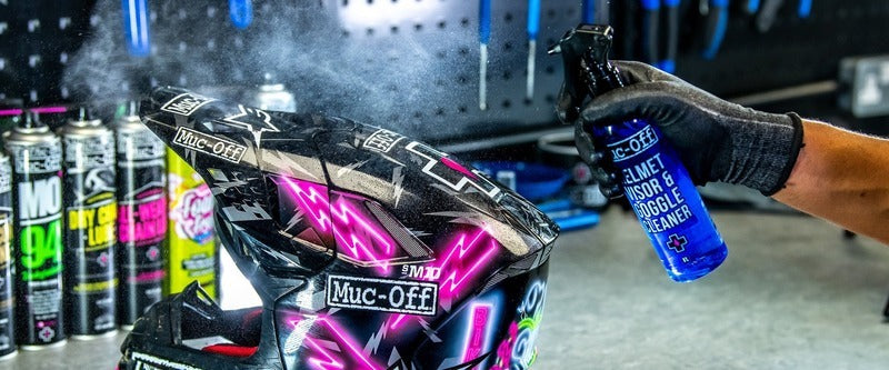MUC-OFF Helmet Visor & Goggle Cleaner - 30ml x18