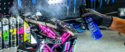 MUC-OFF Helmet Visor & Goggle Cleaner - 30ml x18