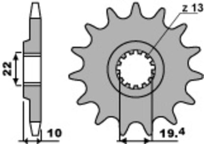 EK/PBR Chain kit 520 SRX2 - 15/47-112 - Steel Standard Rear Sprocket
