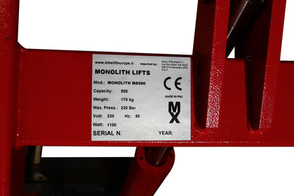 MONOLITH MS 500 Lift Table Electro-Hydraulic