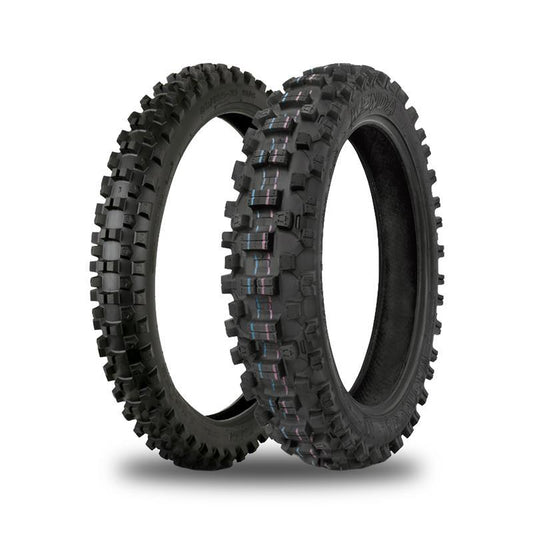 KENDA Bandenset Mini Cross (Front WASHOUGAL 60/100-14 + Rear WASHOUGAL III 80/100-12)