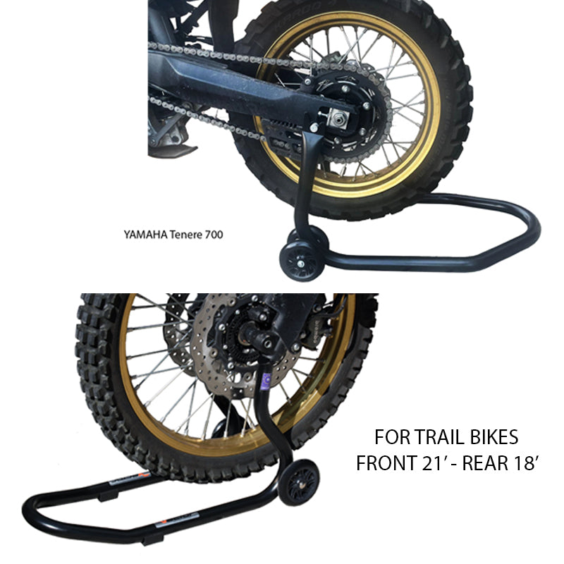 VECTOR Voorste en achterste paddockstands Trail