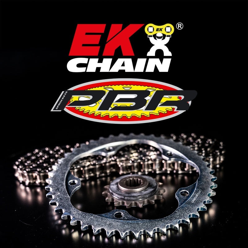 EK/PBR Chain kit 520 MRD7 - 13/50-114 - Alu Standard Rear Sprocket