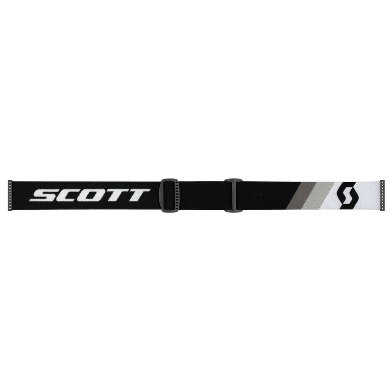 SCOTT Split OTG Crossbril - Premium Black/Wit, Works Heldere Lens