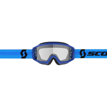 SCOTT Split OTG Crossbril - Premium Black/Wit, Works Heldere Lens