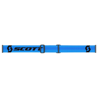 SCOTT Split OTG Crossbril - Premium Black/Wit, Works Heldere Lens