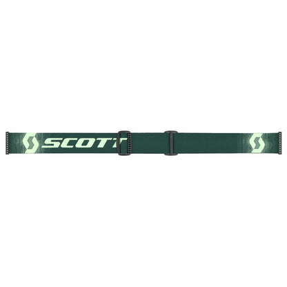 SCOTT Fury Crossbril - Donkerblauw/Neon rood, Orange Chrome Works Lens