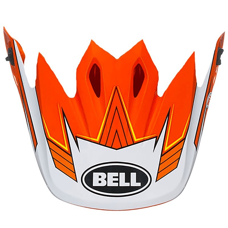 BELL MX-9 helmklep Blockade orange