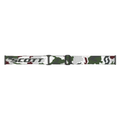 GOGGLE SCOTT FURY CAMO EDITION DARK GREEN SILVER CHROME WORKS
