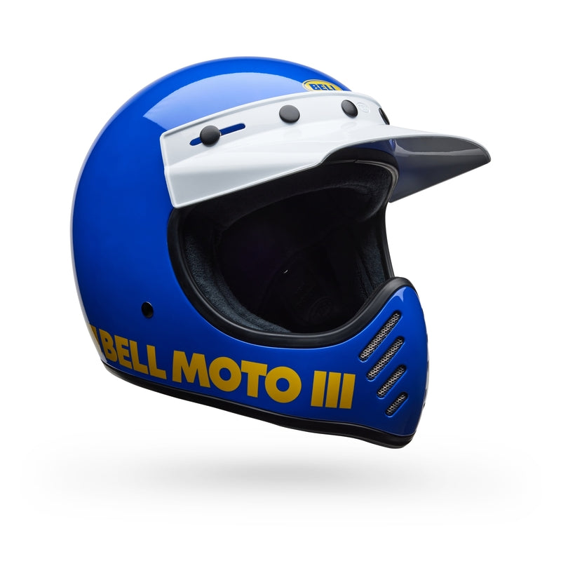 BELL Moto-3 Classic Helmet - Matte/Gloss Blackout