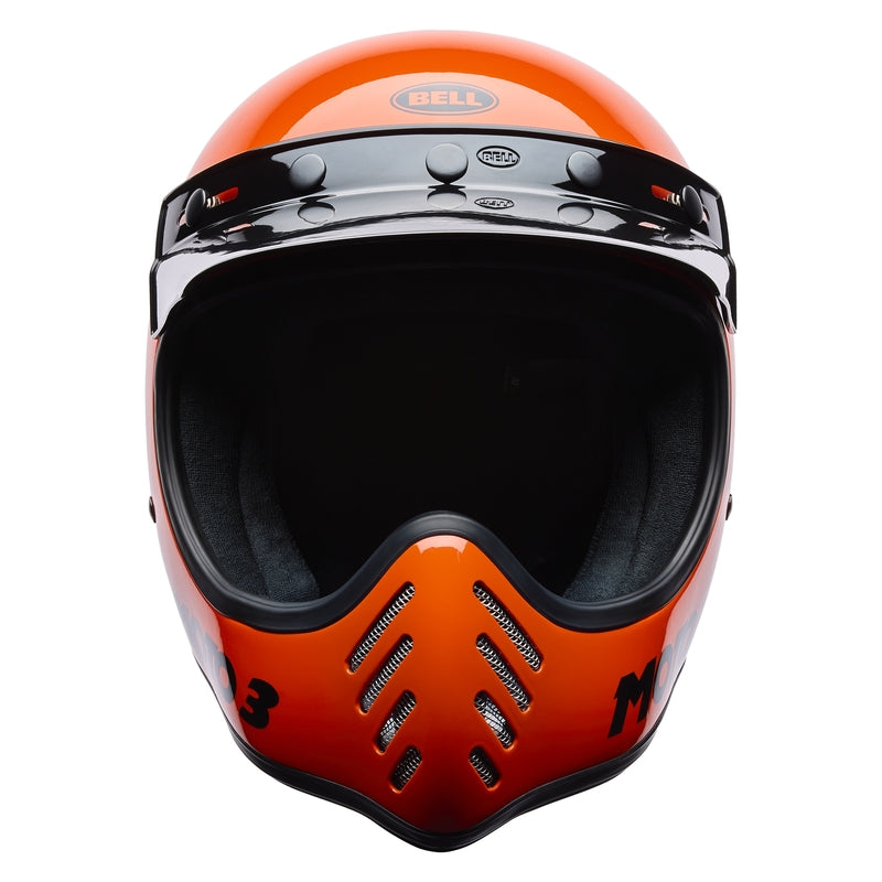 BELL Moto-3 Classic Helmet - Matte/Gloss Blackout