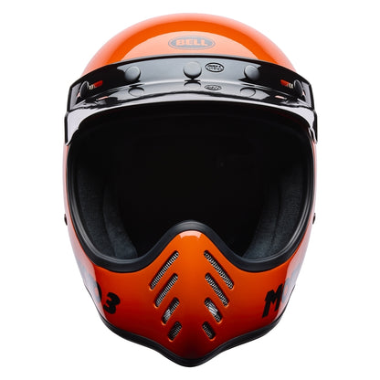 BELL Moto-3 Classic Helmet - Matte/Gloss Blackout