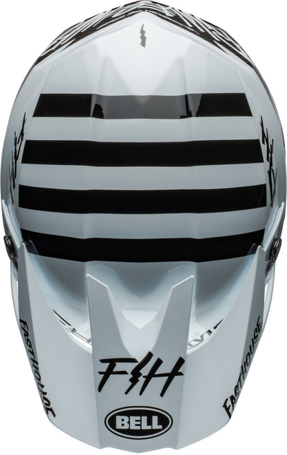 BELL Moto-10 Spherical helm - Fasthouse Mod Squad Gloss White/Black