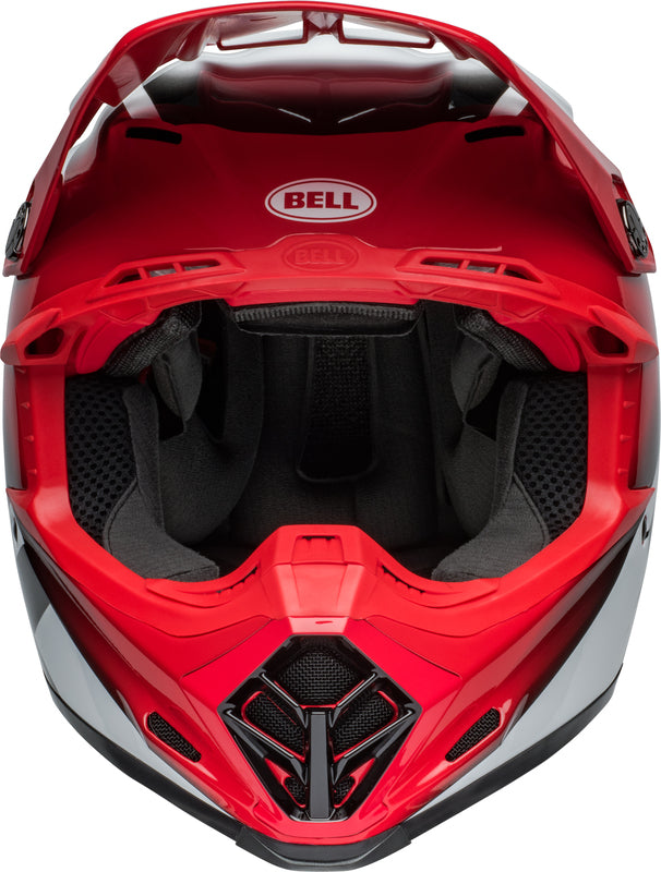 BELL Moto-9S Flex helm - Rail Gloss Blue/White