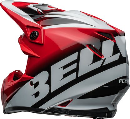 BELL Moto-9S Flex helm - Rail Gloss Blue/White