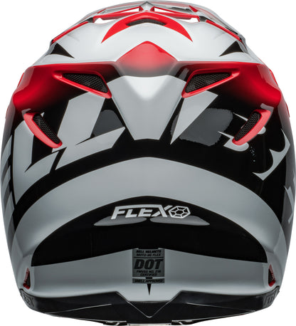 BELL Moto-9S Flex helm - Rail Gloss Blue/White