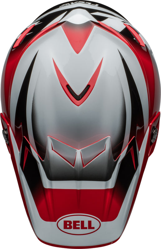 BELL Moto-9S Flex helm - Rail Gloss Blue/White