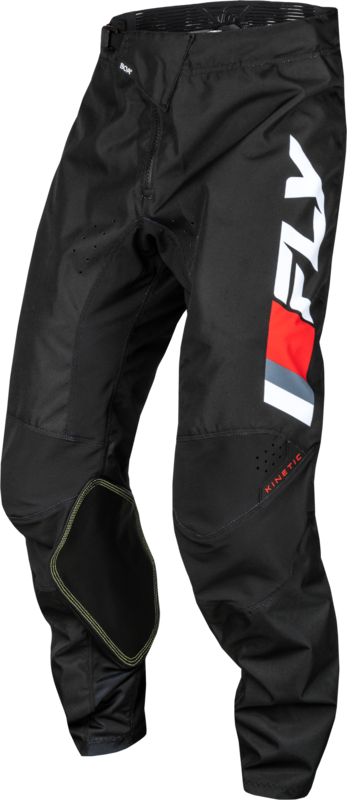 FLY RACING Kinetic Prix Youth Kindermaat broek - Bright Blue/Charcoal/Wit