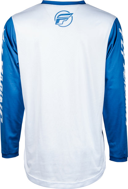 FLY RACING F-16 Youth Kindermaat jersey - True Blauw/Wit