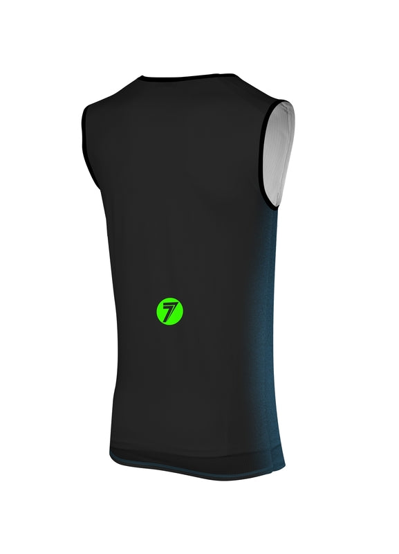 SEVEN Zero Dissolve Kindermaat Buitenste jersey - Ink Blue/Zwart