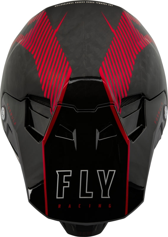 FLY RACING Formula Carbon Tracer Helm - Goud/Zwart