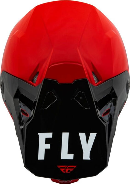 FLY RACING Formula CP Slant Helm - Matzwart/Grijs/Neon geel - XL