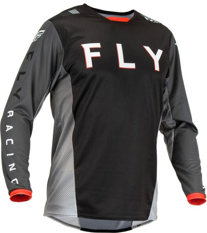 FLY RACING Kinetic Kore Jersey - Zwart/Grijs - MD