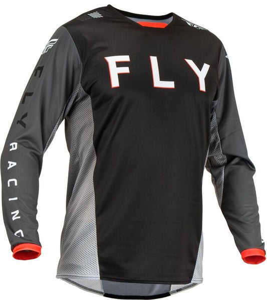 FLY RACING Kinetic Kore Jersey - Zwart/Grijs - MD
