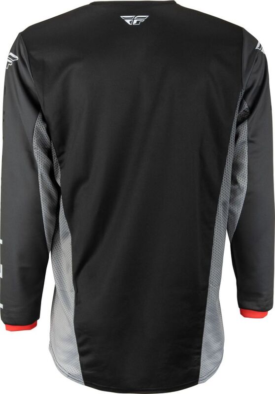 FLY RACING Kinetic Kore Jersey - Zwart/Grijs - MD