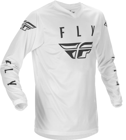 FLY RACING Universal Youth Kindermaat jersey - Wit