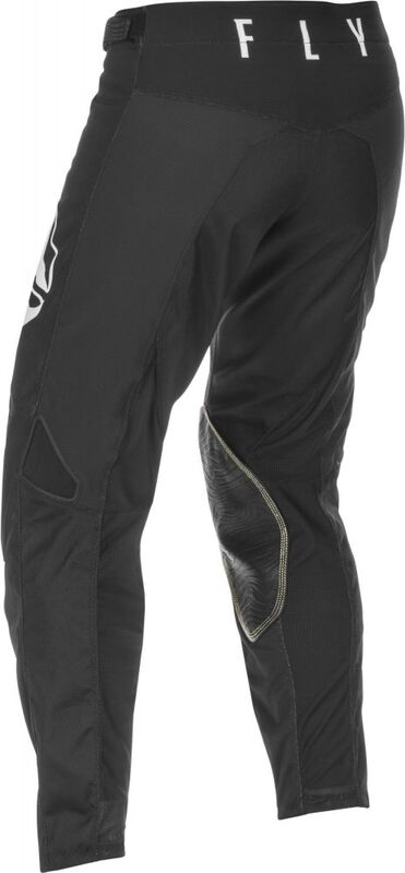 FLY RACING Youth Kinetic K121 Kindermaat broek - Zwart/Wit - Maat 26