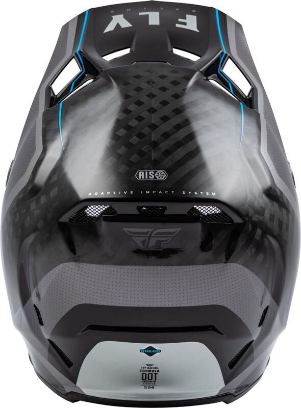 FLY RACING Formula Carbon Axon Helm - Zwart/Blauw  - XL