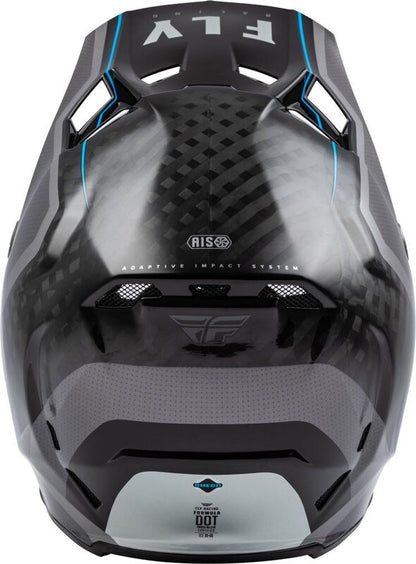 FLY RACING Formula Carbon Axon Helm - Zwart/Blauw  - XL