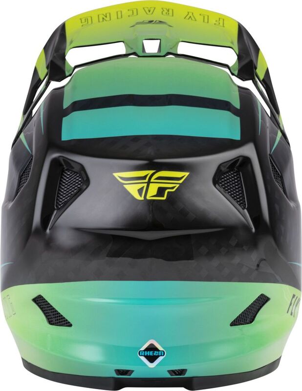 FLY RACING Werx-R Helm - Blauw/Carbon - XL