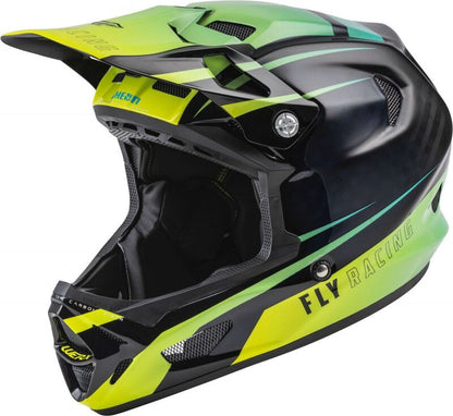 FLY RACING Werx-R Helm - Blauw/Carbon - XL