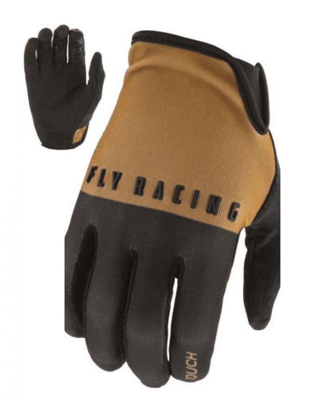 FLY RACING Media Motorcycle Gloves Dark Khaki/Black Lg