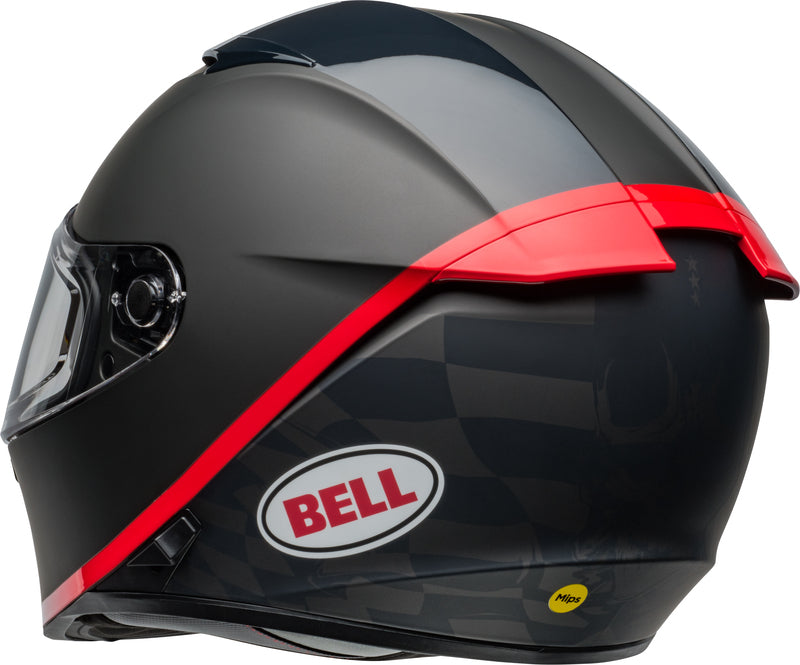 BELL Lithium Mips Helmet - Hartluck Matte/Gloss Black/Red