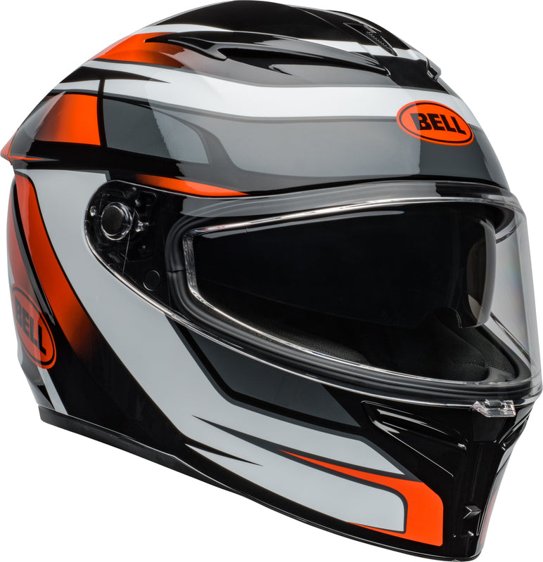 BELL Lithium Mips Helmet - Podium Gloss Black/Orange