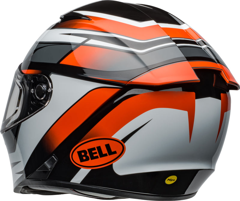 BELL Lithium Mips Helmet - Podium Gloss Black/Orange