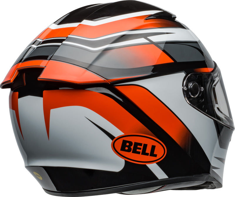 BELL Lithium Mips Helmet - Podium Gloss Black/Orange