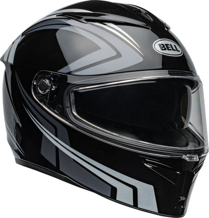 BELL Lithium Helmet - Jetstream Gloss Black/Silver