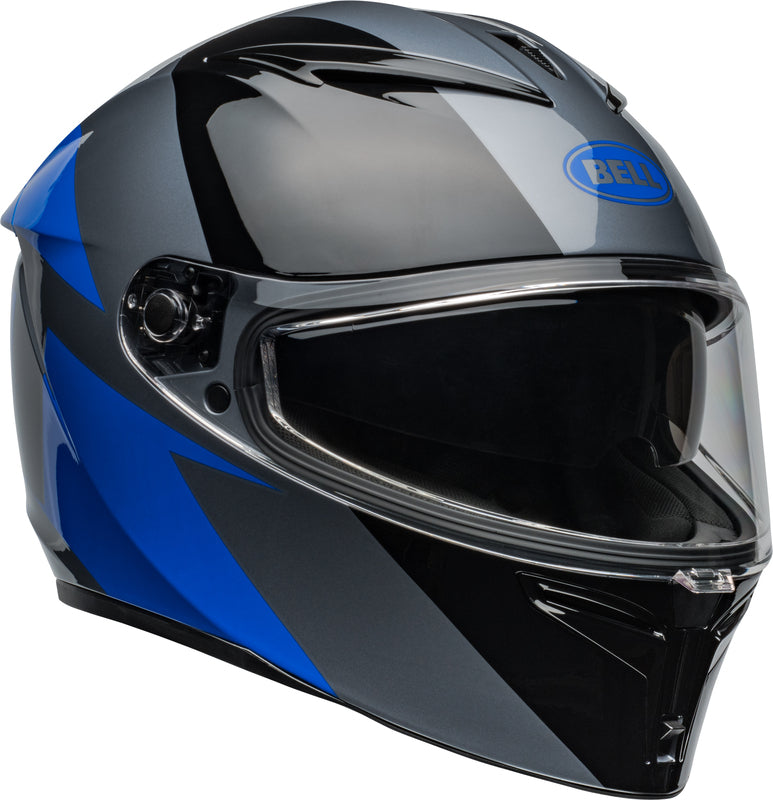 BELL Lithium Helmet - Shear Gloss Gray/Blue