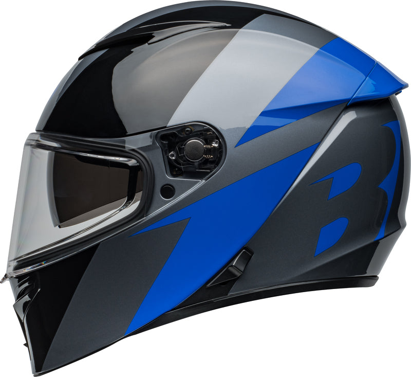 BELL Lithium Helmet - Shear Gloss Gray/Blue