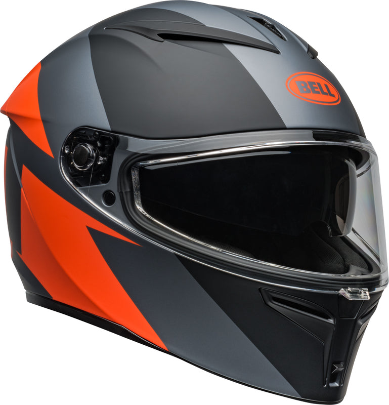BELL Lithium Helmet - Shear Gloss Gray/Blue