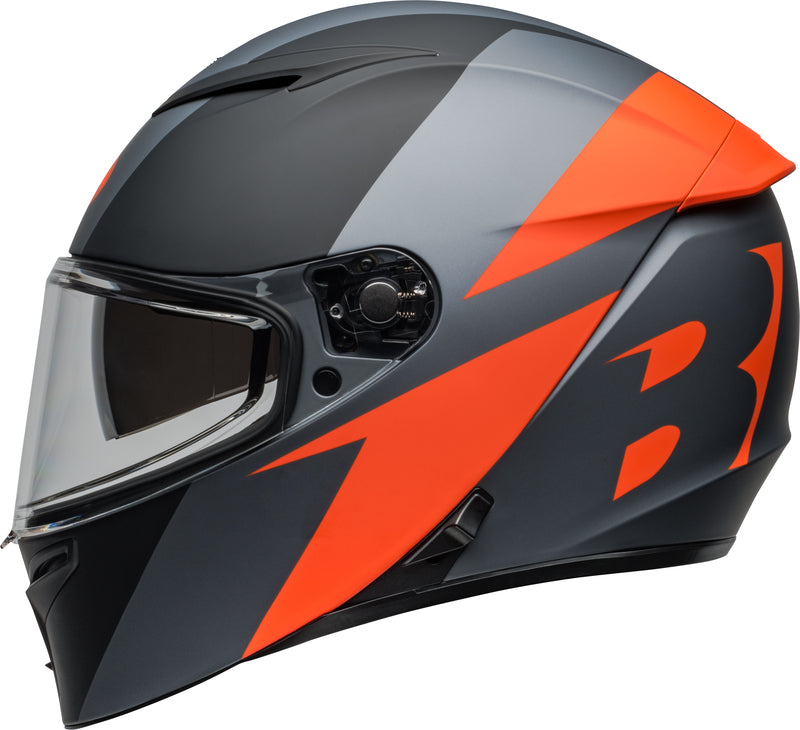 BELL Lithium Helmet - Shear Gloss Gray/Blue