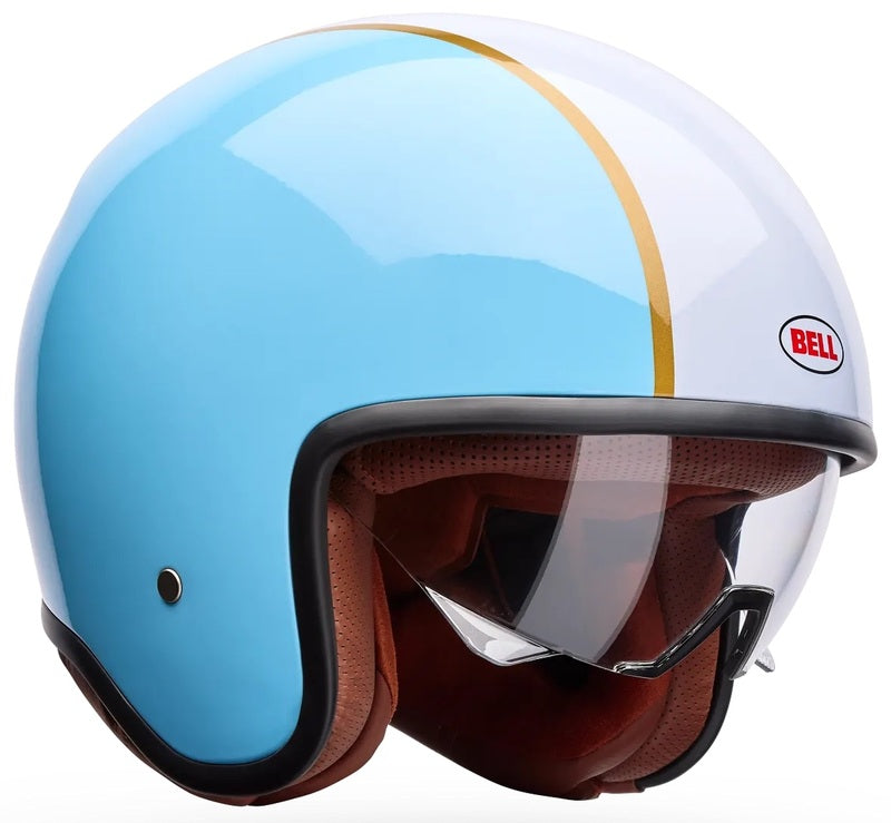 BELL TX501 Helmet - Rally Gloss Black/White
