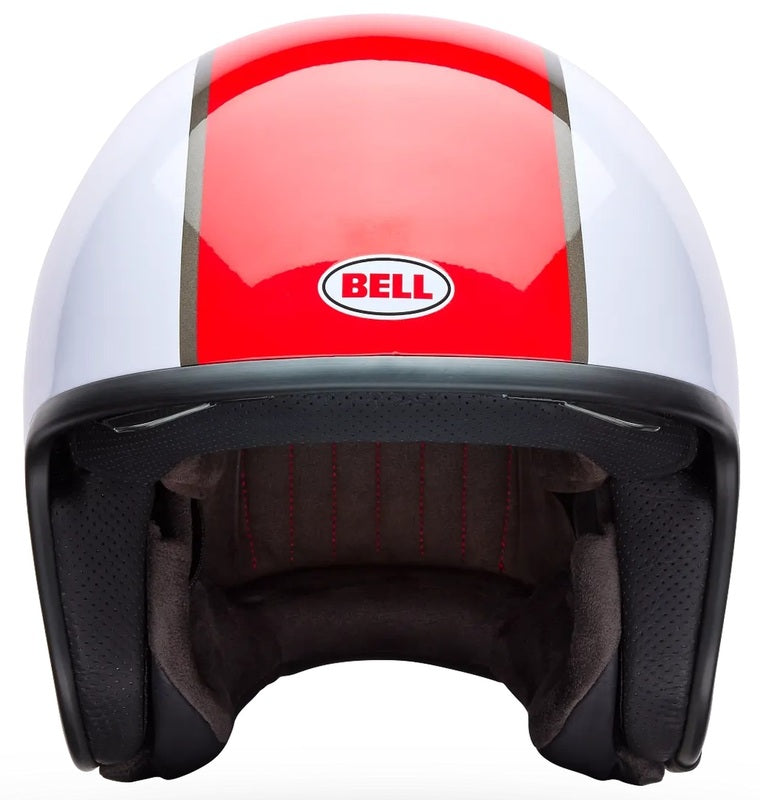 BELL TX501 Helmet - Rally Gloss Black/White
