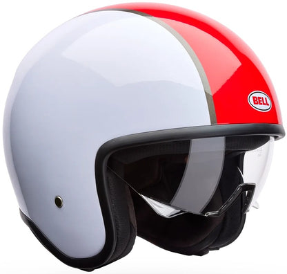 BELL TX501 Helmet - Rally Gloss Black/White