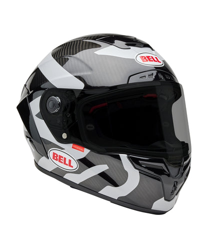 BELL Race Star DLX Helm - Hello Cousteau Equidae Matte Gloss Black/Gray